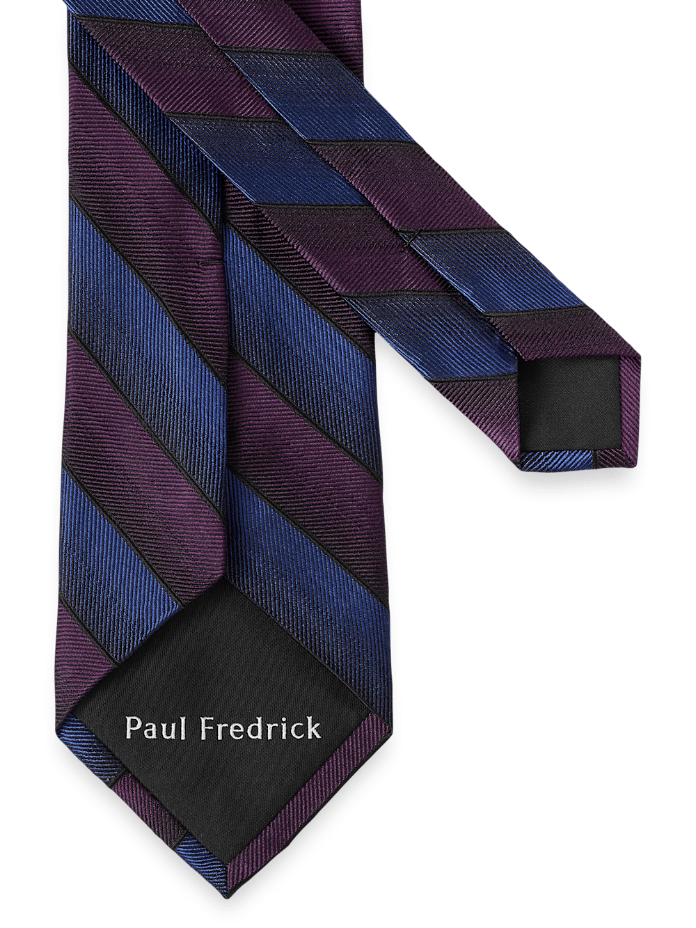 Alternate Image of Stripe Woven Silk Tie-2