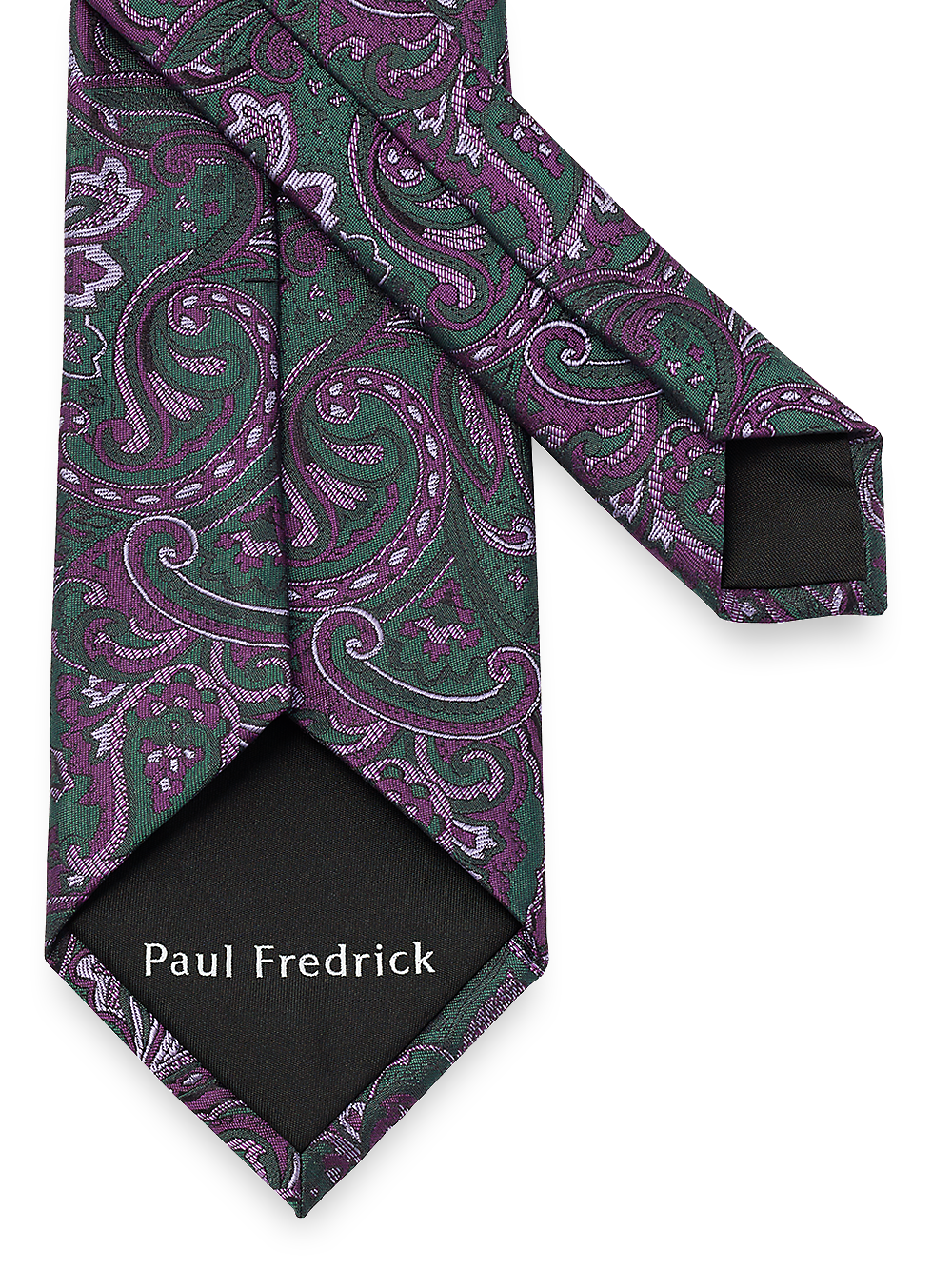 Alternate Image of Paisley Woven Silk Tie-2