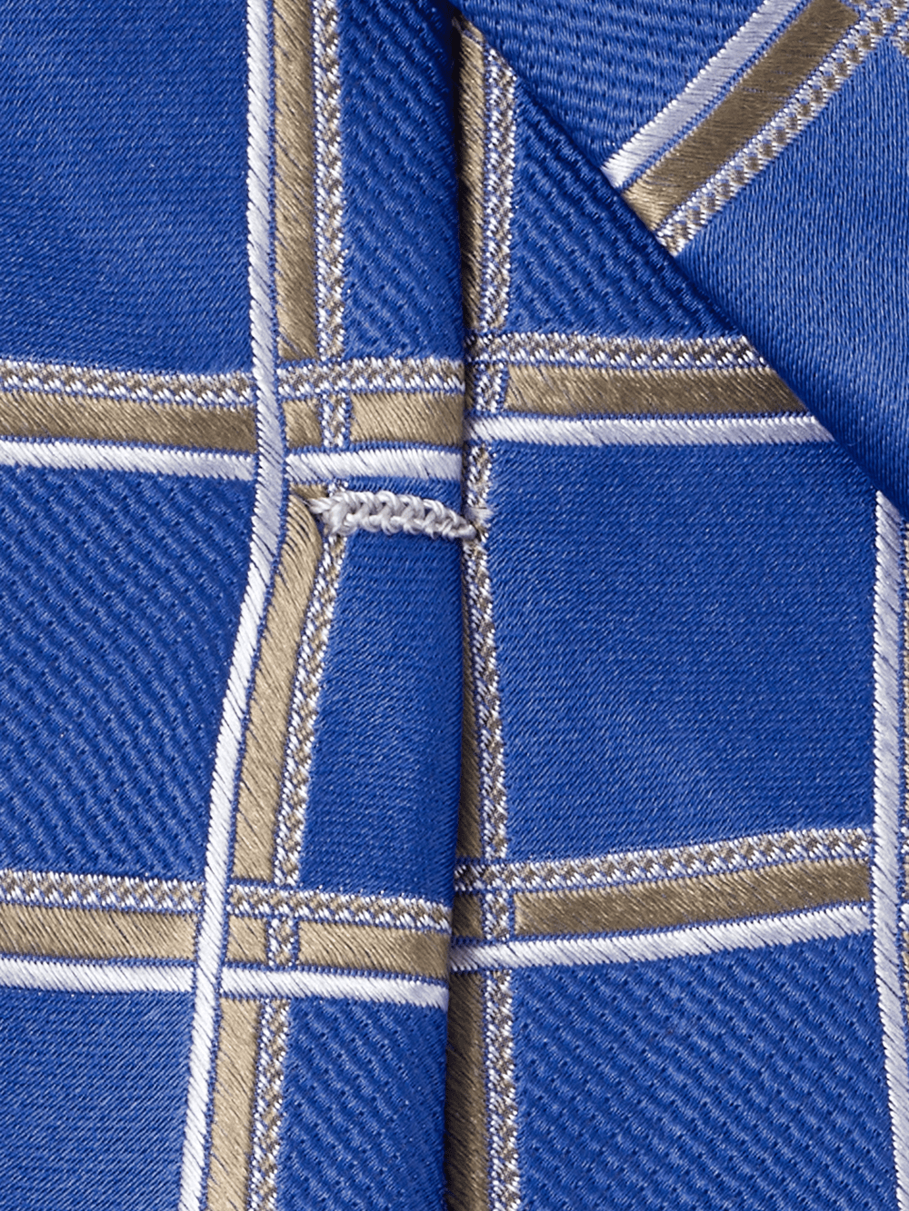 Alternate Image of Windowpane Woven Silk Tie-3