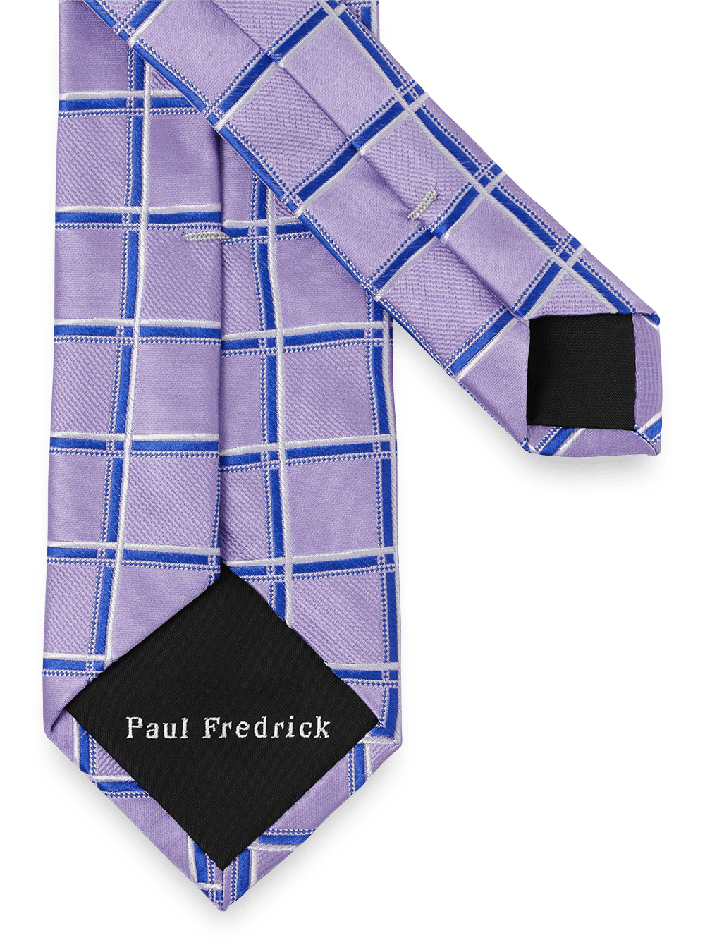 Alternate Image of Windowpane Woven Silk Tie-2