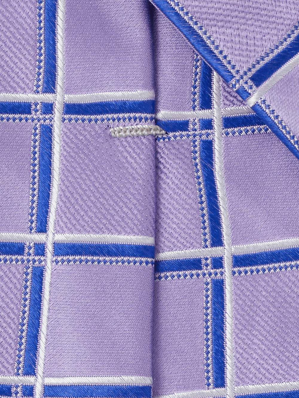 Alternate Image of Windowpane Woven Silk Tie-3