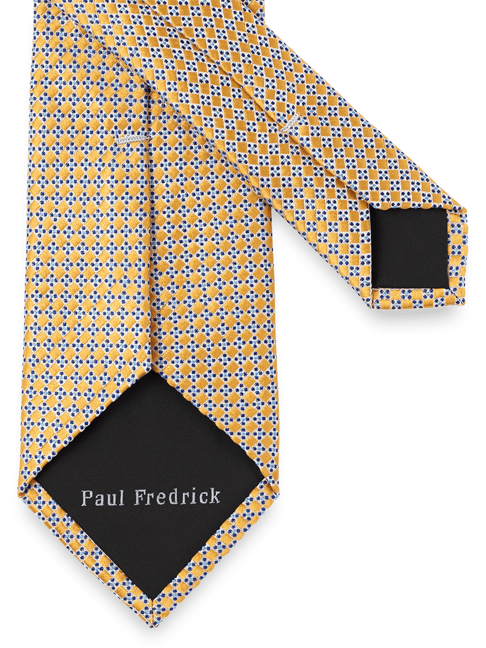 Alternate Image of Geometric Woven Silk Tie-2