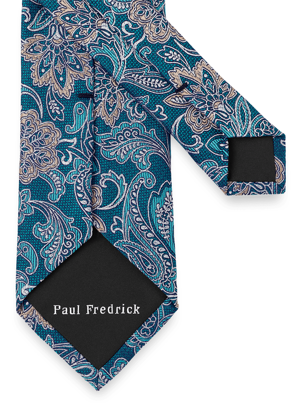 Alternate Image of Paisley Woven Silk Tie-2