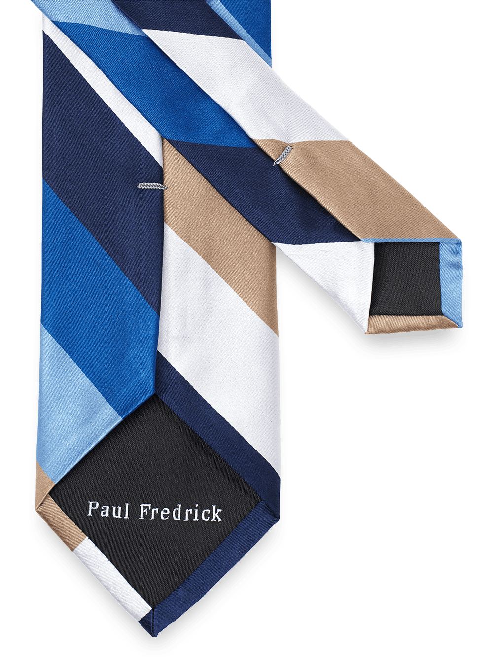 Alternate Image of Stripe Woven Silk Tie-2