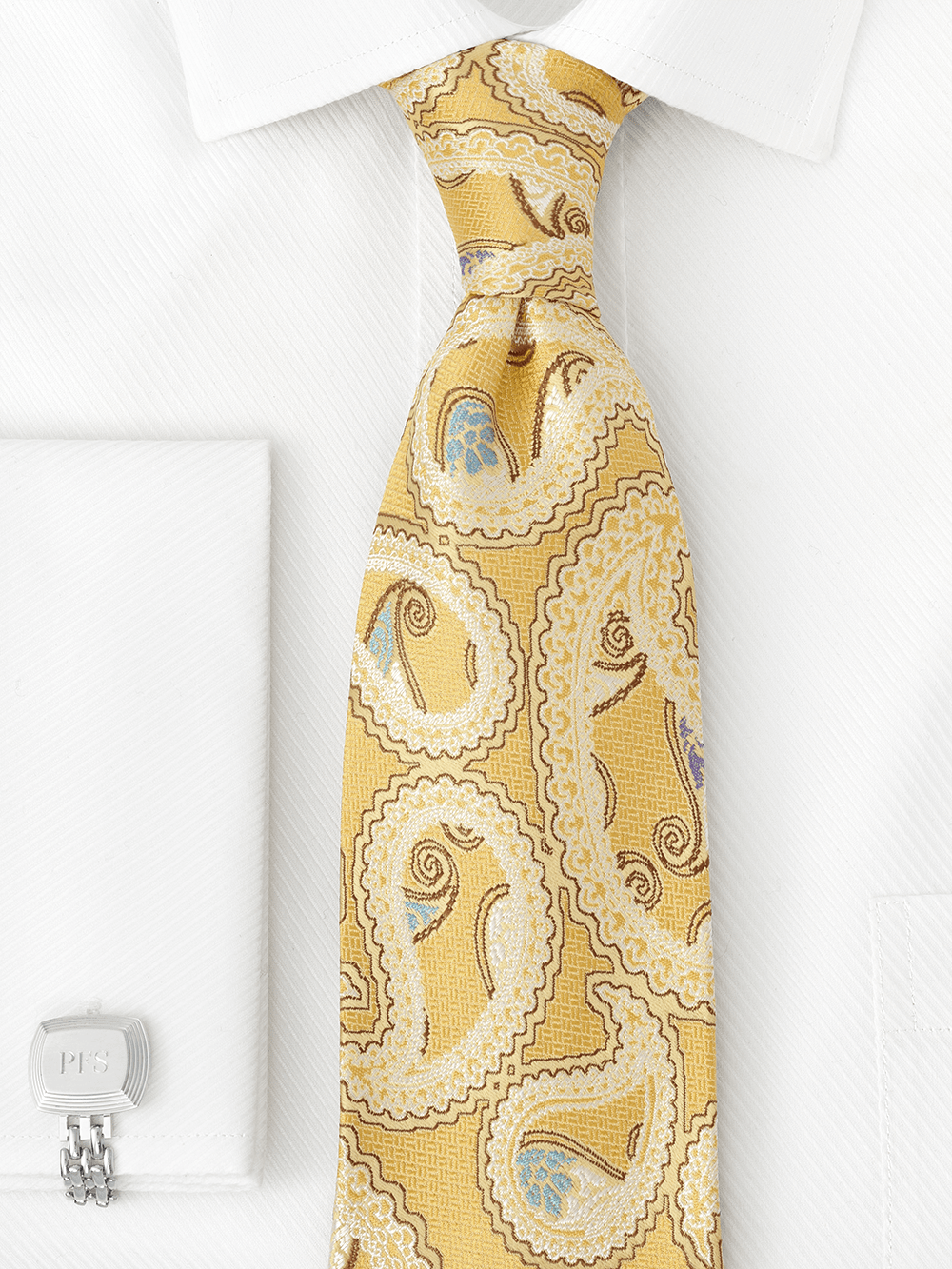Alternate Image of Paisley Woven Silk Tie-1