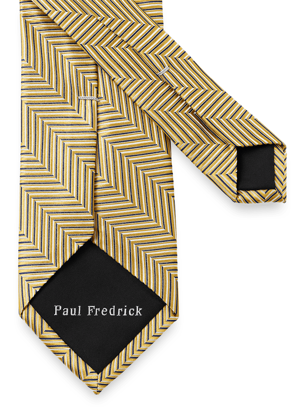 Alternate Image of Herringbone Woven Silk Tie-2