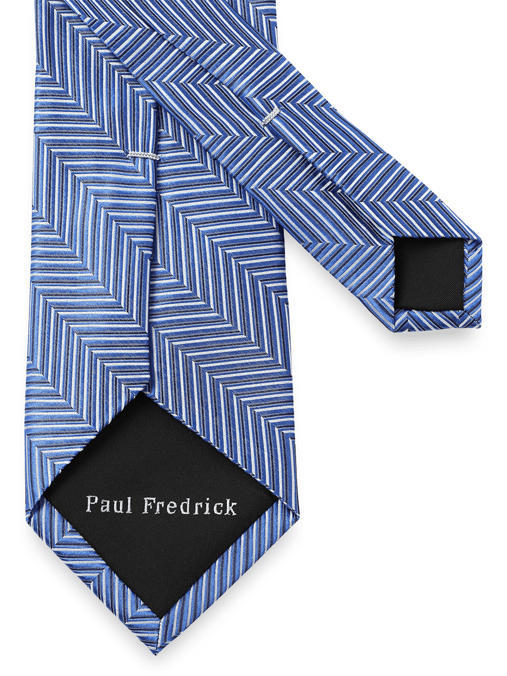 Alternate Image of Herringbone Woven Silk Tie-2