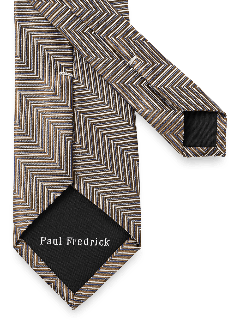 Alternate Image of Herringbone Woven Silk Tie-2