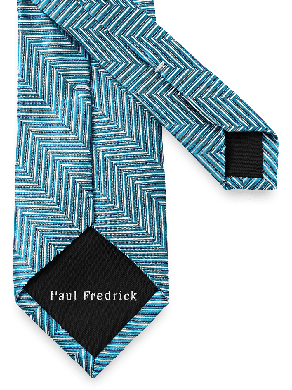 Alternate Image of Herringbone Woven Silk Tie-2