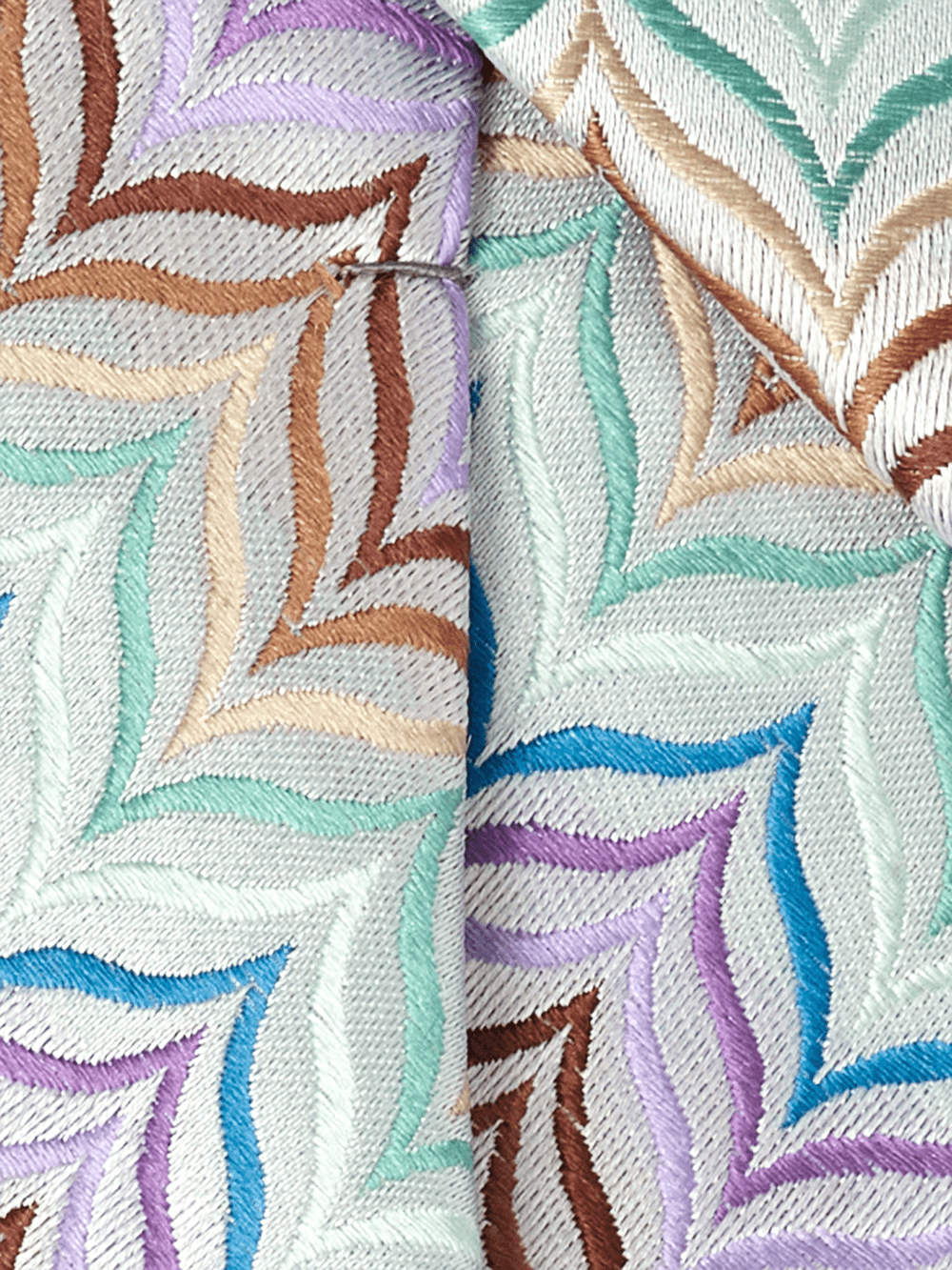 Alternate Image of Herringbone Woven Silk Tie-3