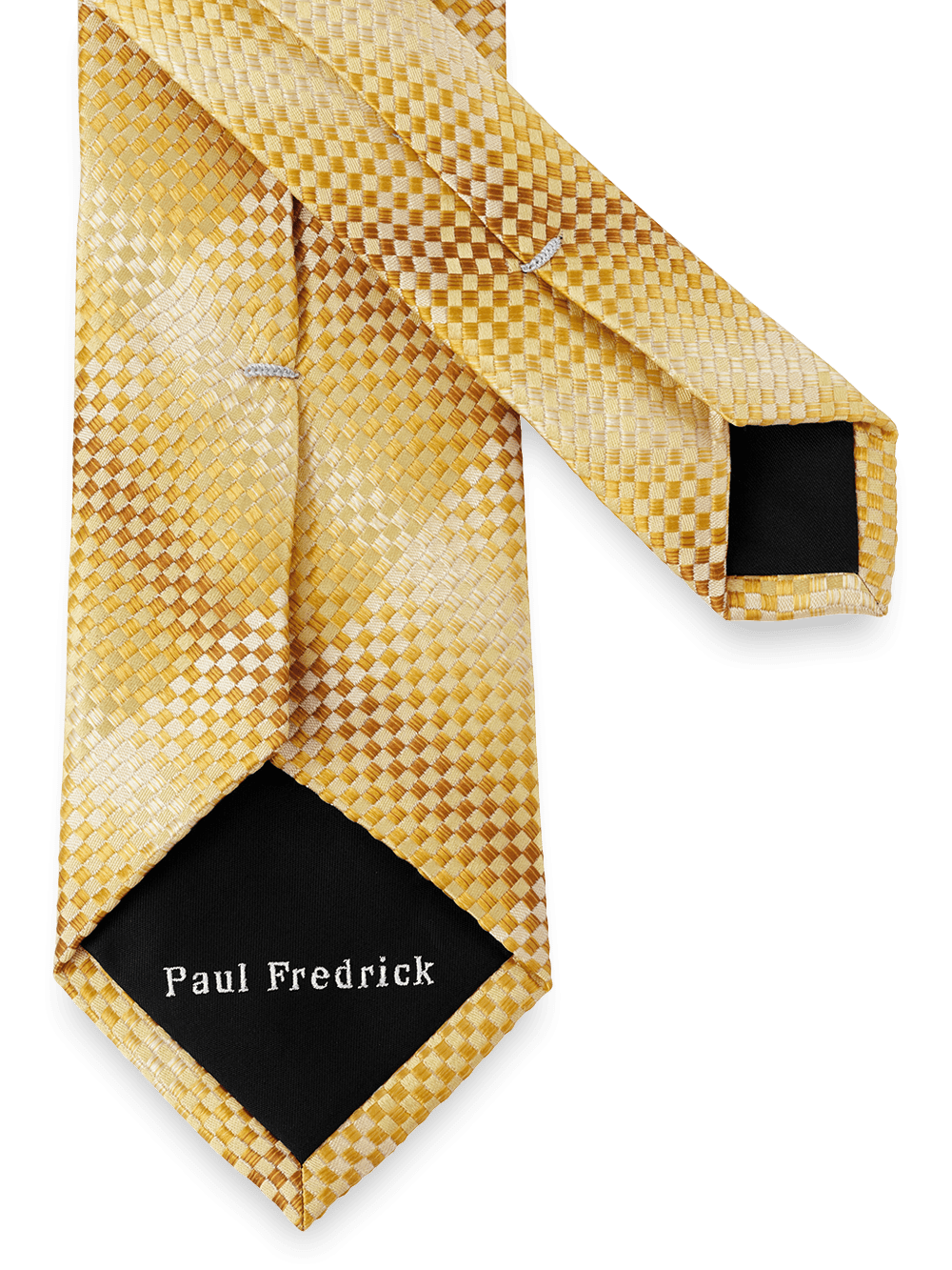 Alternate Image of Geometric Woven Silk Tie-2