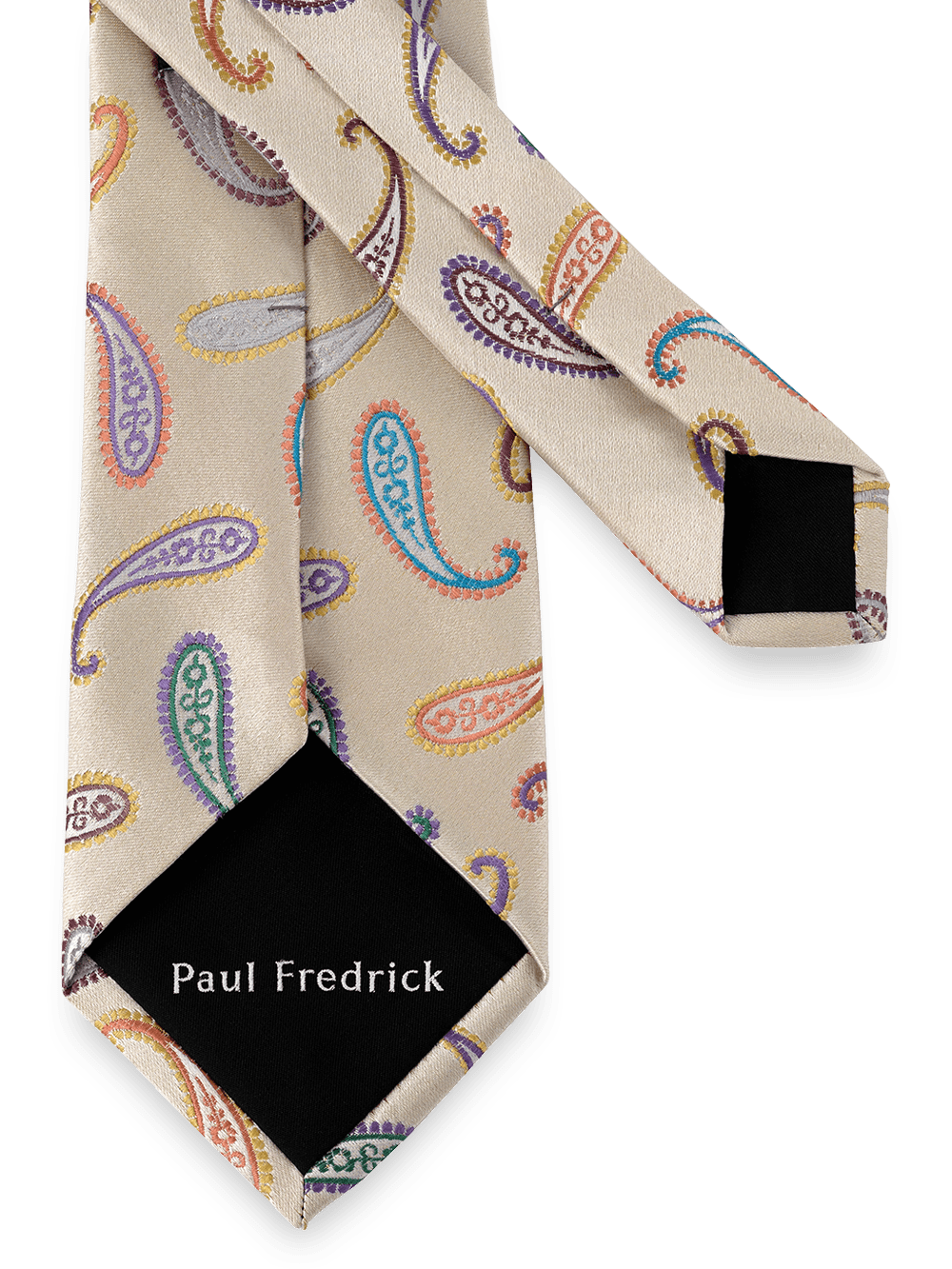 Alternate Image of Paisley Woven Silk Tie-2