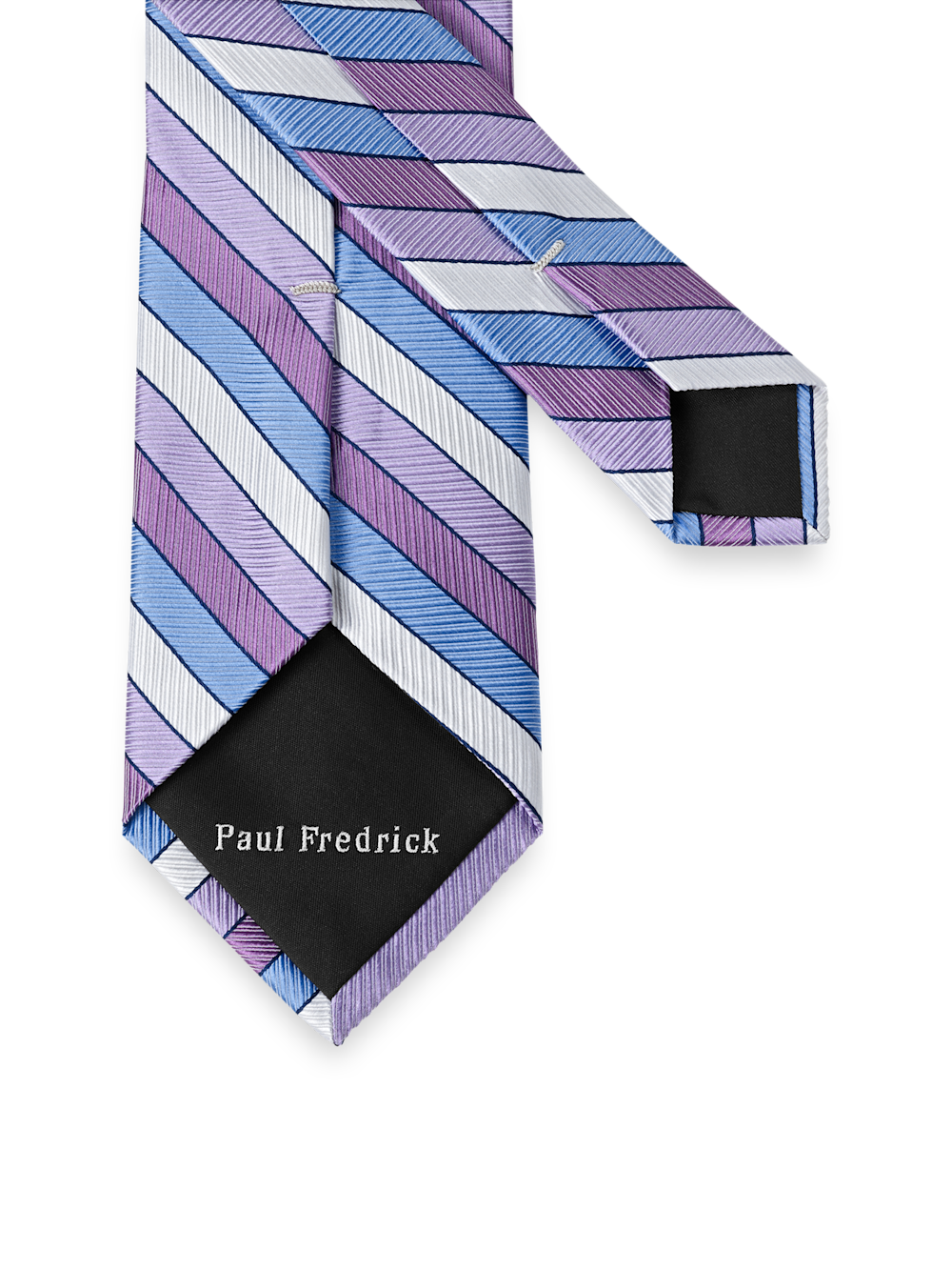Alternate Image of Stripe Woven Silk Tie-2