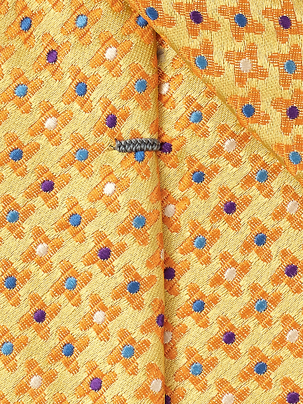 Alternate Image of Medallion Woven Silk Tie-3