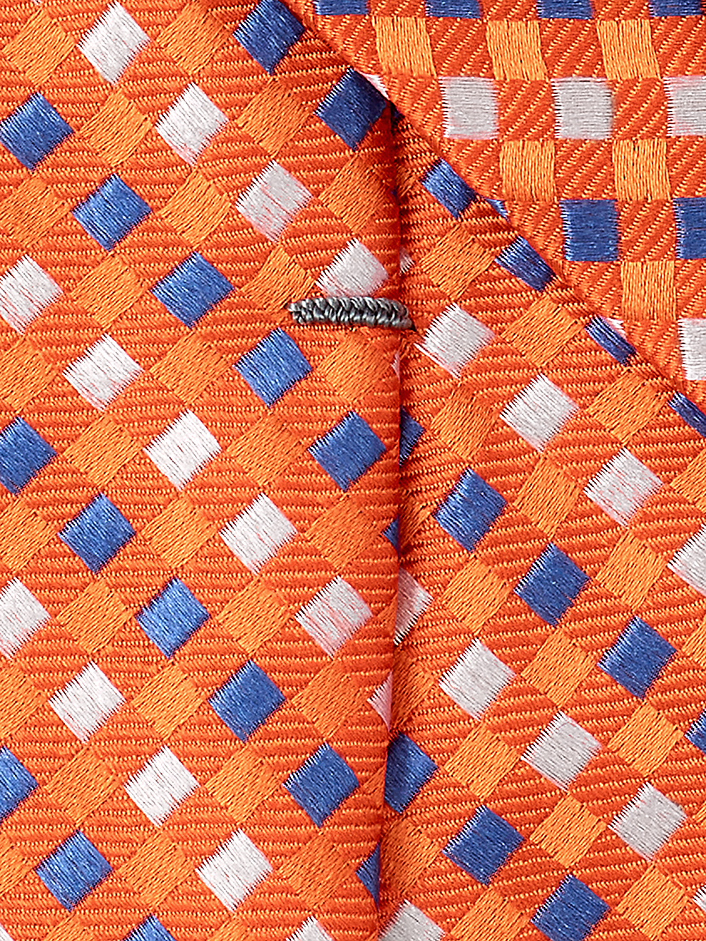Alternate Image of Geometric Woven Silk Tie-3