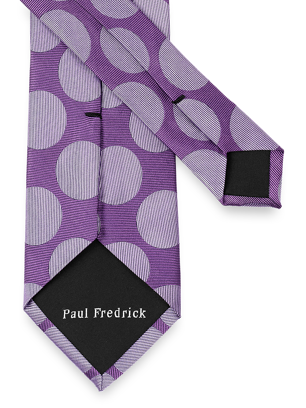 Alternate Image of Large Dot Woven Silk Tie-2