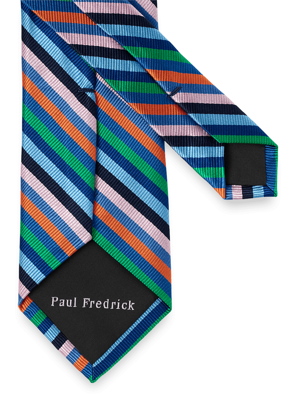 Alternate Image of Stripe Woven Silk Tie-2