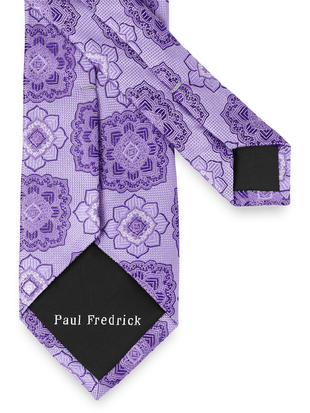 Alternate Image of Medallion Woven Silk Tie-2