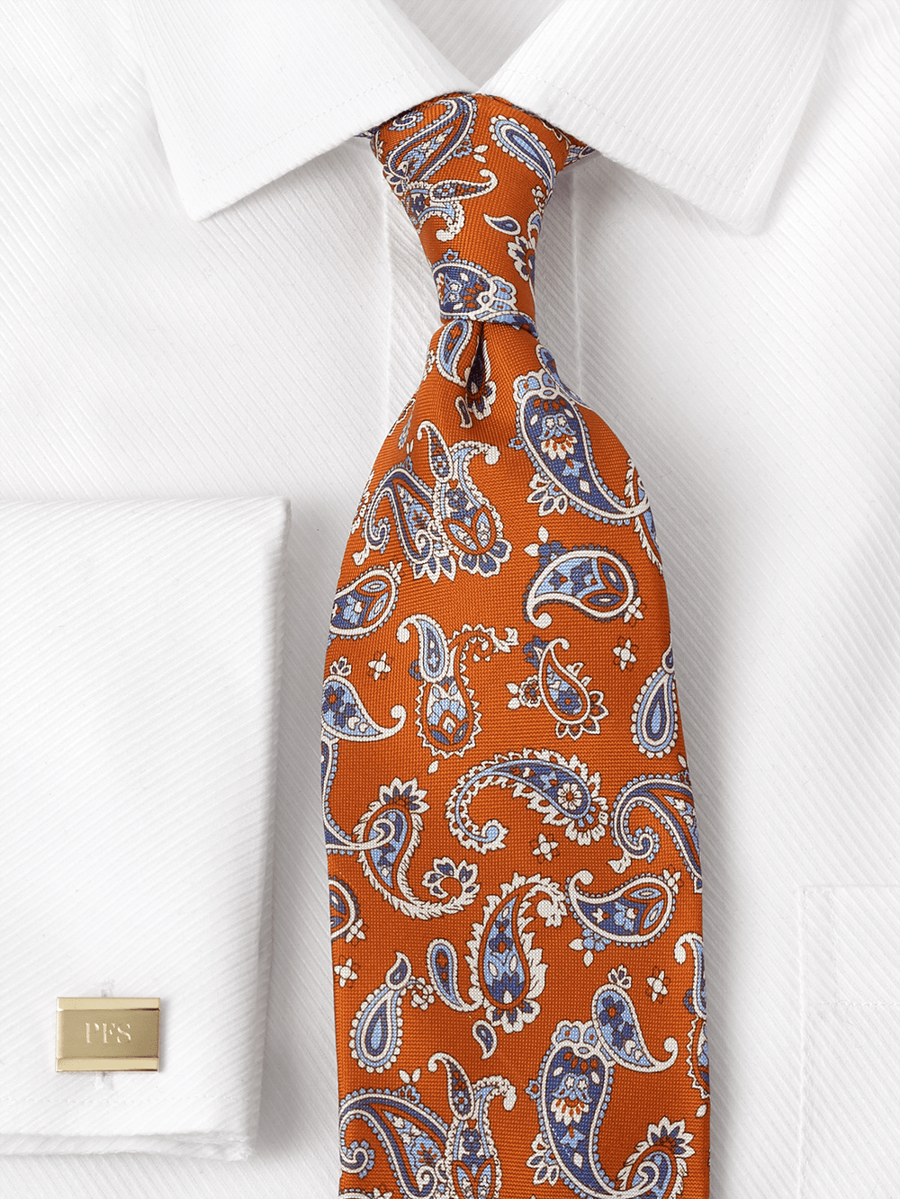 Alternate Image of Paisley Woven Silk Tie-1