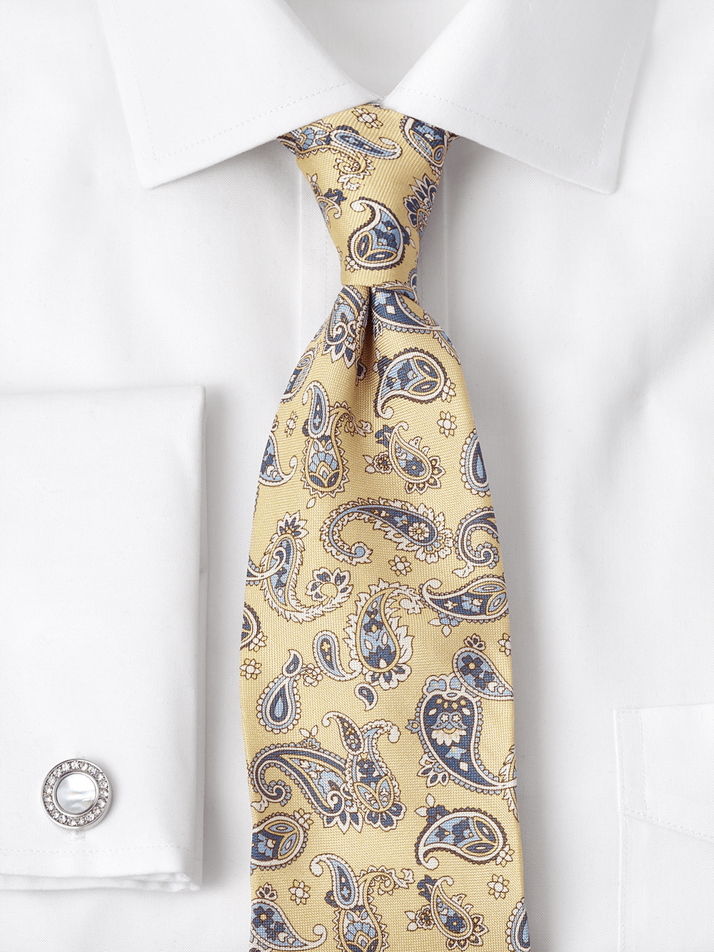 Alternate Image of Paisley Woven Silk Tie-1