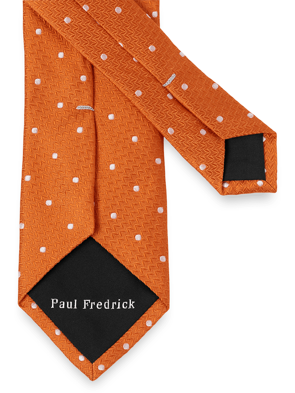 Alternate Image of Dot Woven Silk Tie-2