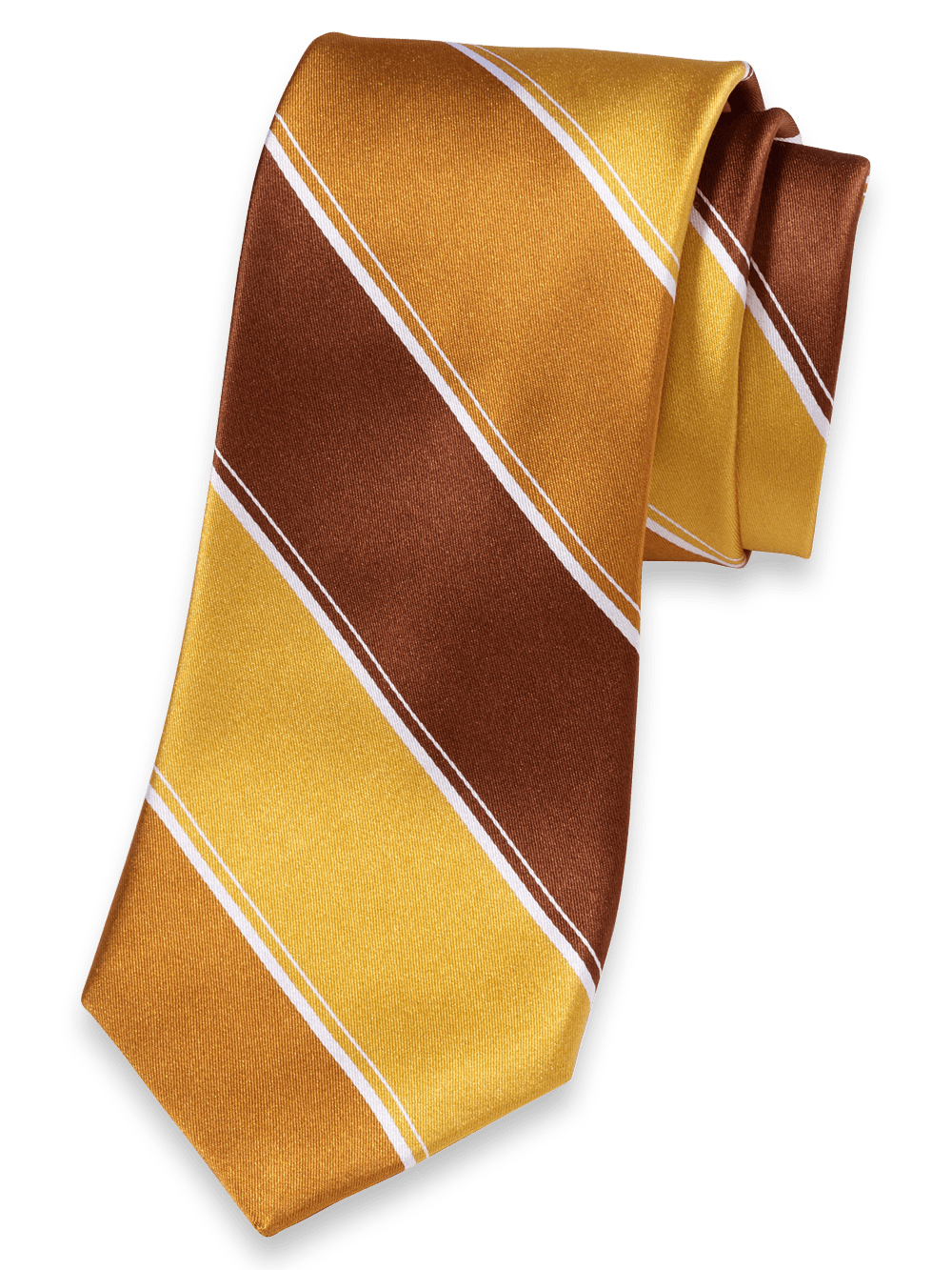 Product Image of Stripe Woven Silk Tie-1