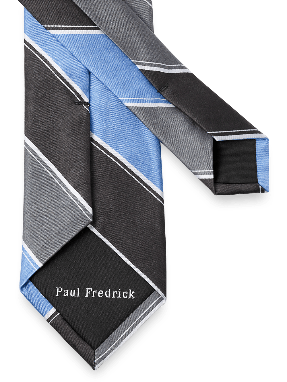 Alternate Image of Stripe Woven Silk Tie-2