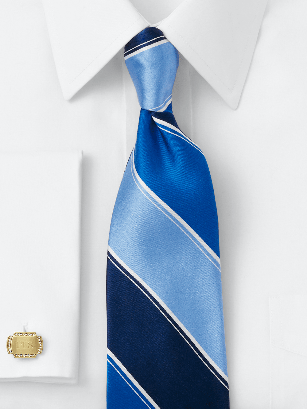 Alternate Image of Stripe Woven Silk Tie-1