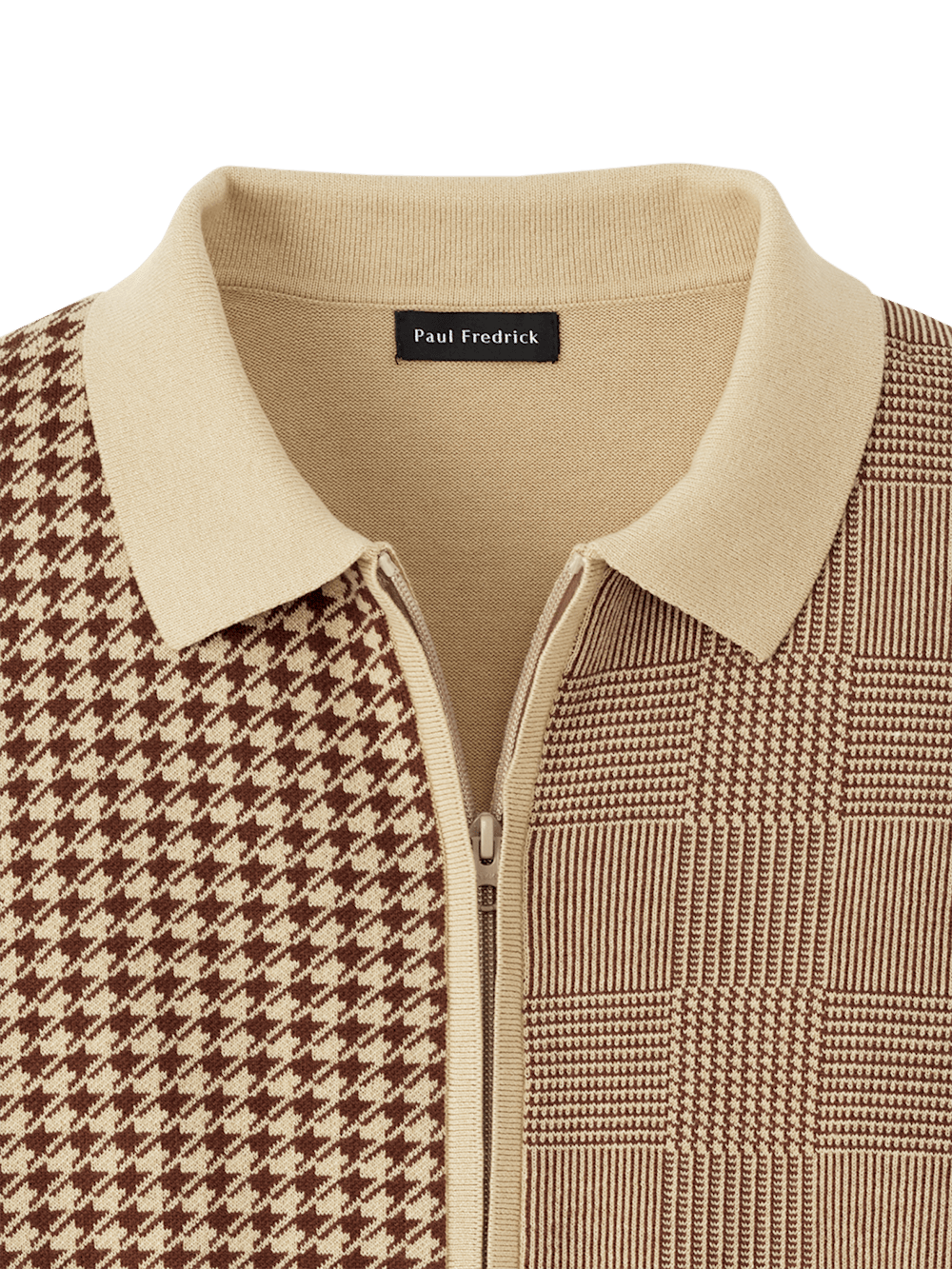 Alternate Image of Cotton Full Zip Polo-5