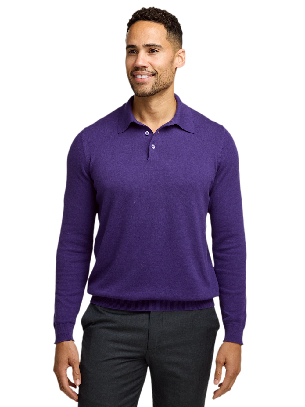 Alternate Image of Supima Cotton Three Button Polo-1