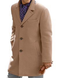 Wool Coat - Camel