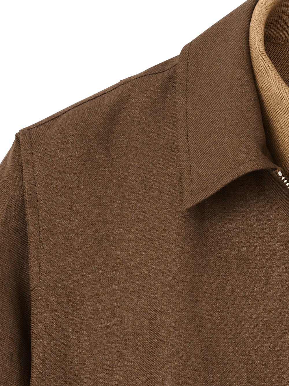Alternate Image of Linen Bomber Jacket-3