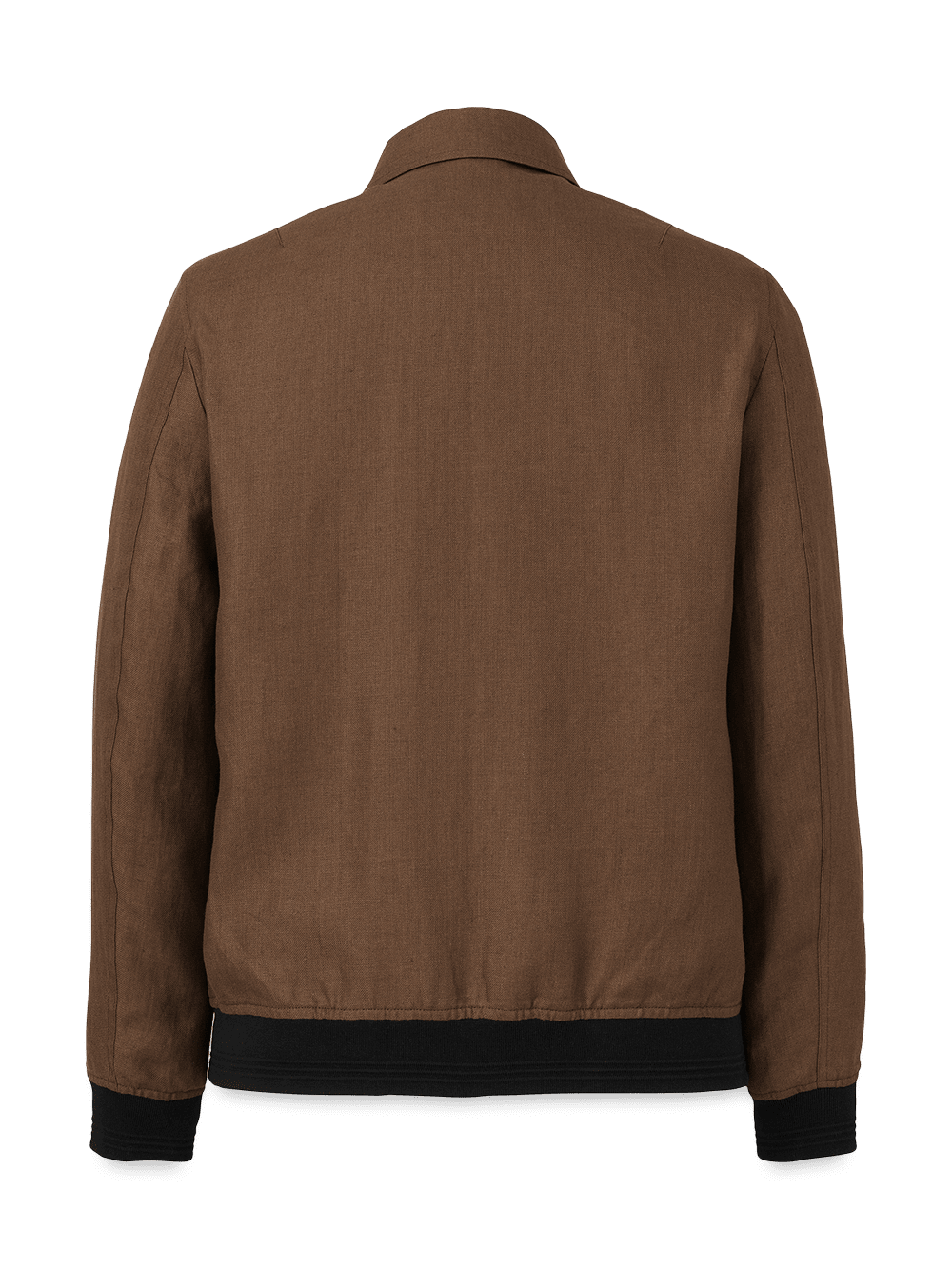 Alternate Image of Linen Bomber Jacket-4