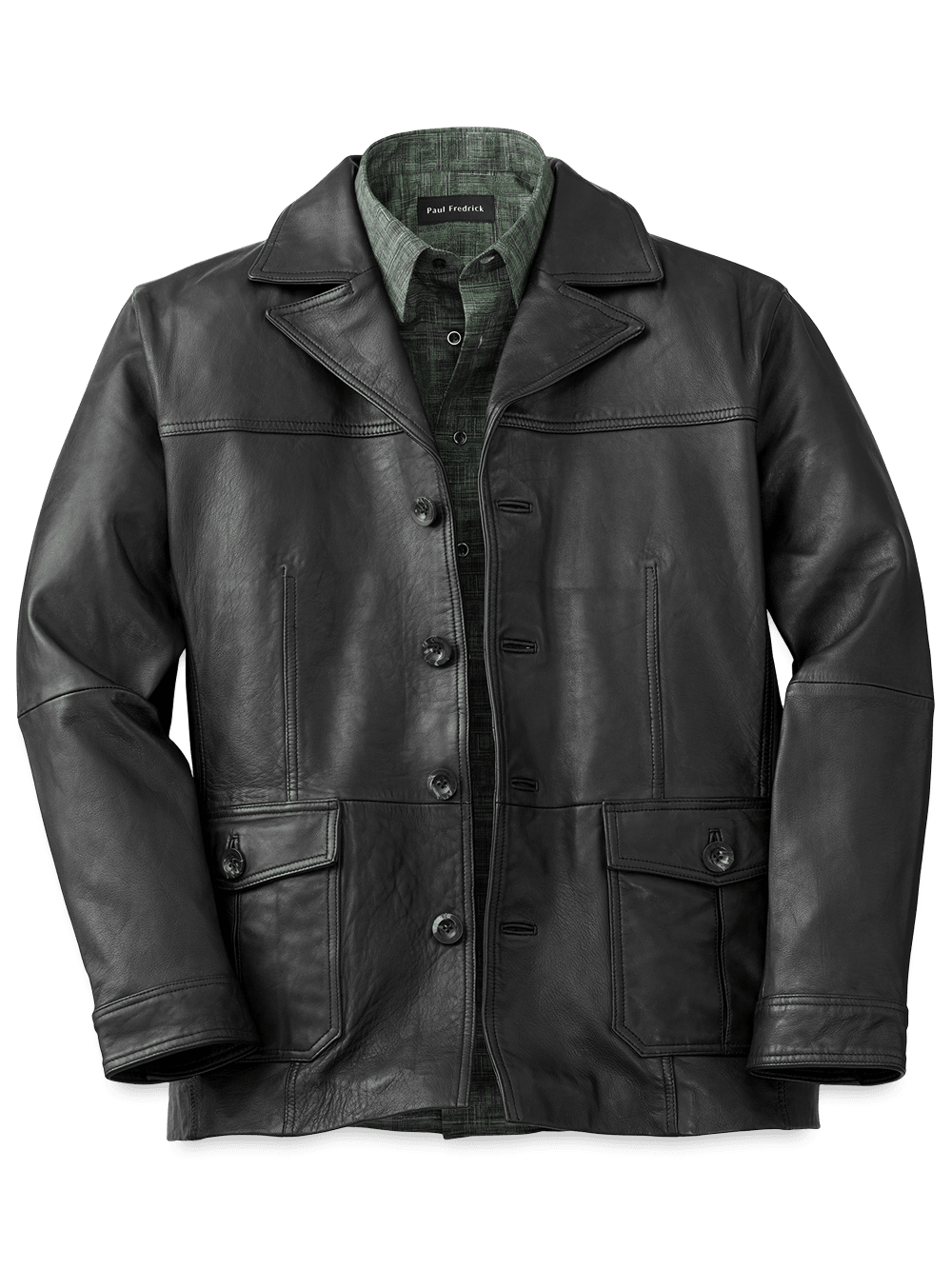 Product Image of Leather Jacket-Black