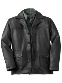 Leather Jacket - Black