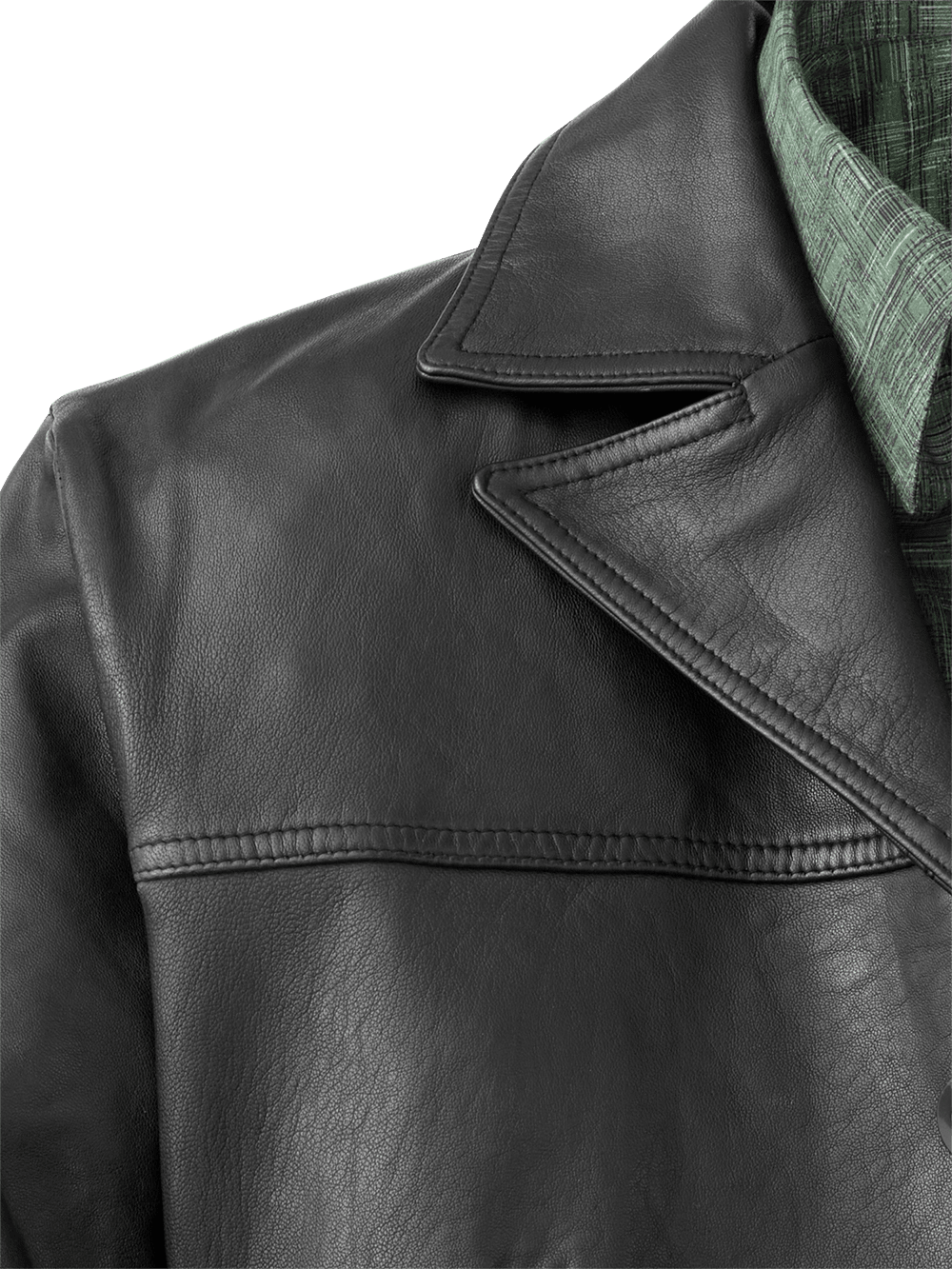 Alternate Image of Leather Jacket-3